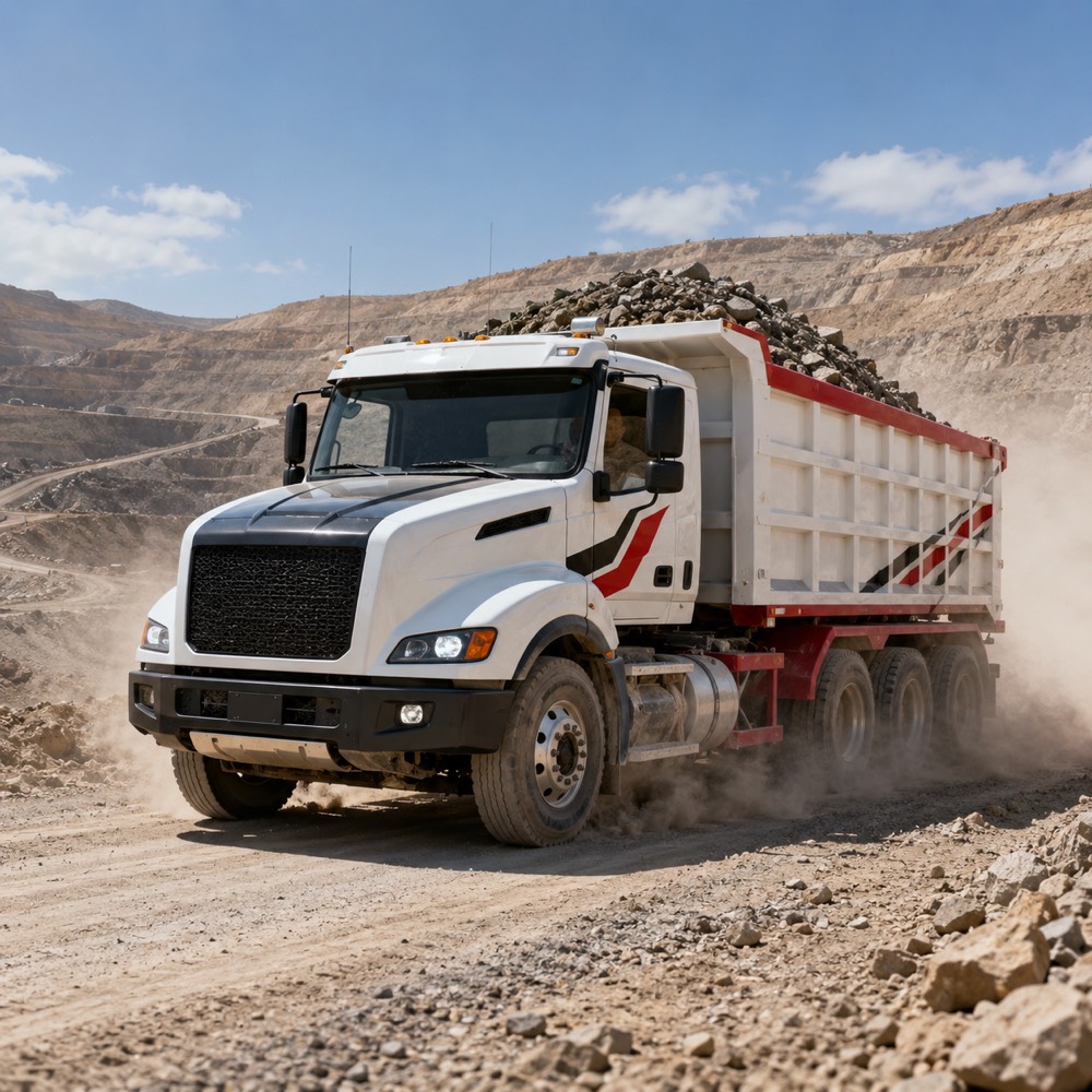 Transporte de minerales de origen a destino